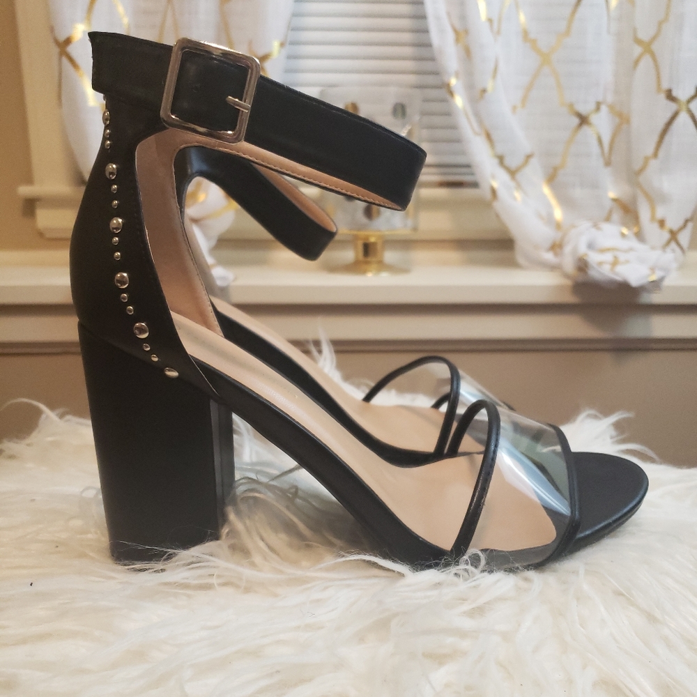4inch block heels